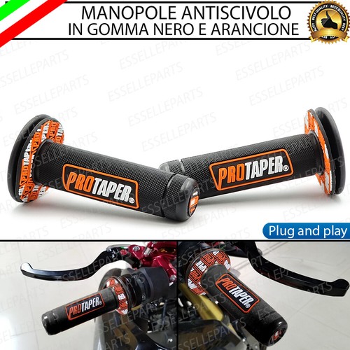 Manopole manubrio moto - moto, nero